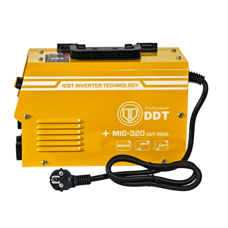 Pachet  Invertor/Aparat de sudura MIG/MMA DDT PROFESIONAL cu Electrozi si Sarma, 220 V, 320A + Masca de sudura cu cristale