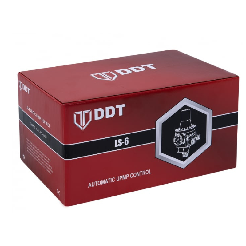 Pachet  Pompa submersibila de mare adancime, DDT, QJD120-1.5, 1500 W, Inox, 8 + Presostat electronic automat DDT LS6, 1.1kW