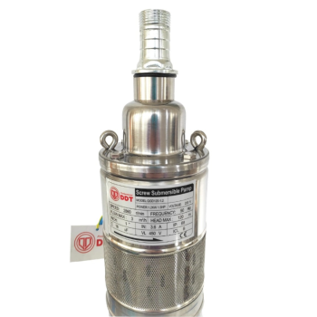 Pachet  Pompa submersibila, DDT, QGD120, Inox complet, suruburi inox, sita protectie, 20 m cablu, 120 m, 3 m³/h + Vas de expansiune , Bazin hidrofor DDT , 50 LT , Membrana inclus