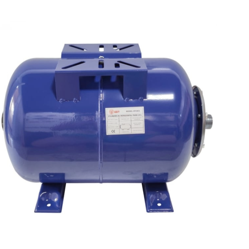 Pachet  Pompa submersibila de mare adancime, DDT, QJD120-1.5, 1500 W, Inox, 8 turbine + Vas de expansiune , Bazin hidrofor DDT , 24 LT , Membrana inclus