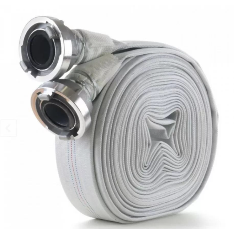 Pachet  Pompa pentru apa murdara cu plutitor fara tocator, DDT, Inox, SWP2550F, 2550 W, 25 mc/h + Furtunul de pompier 2'' 20 m, 8 bari, cu cuple