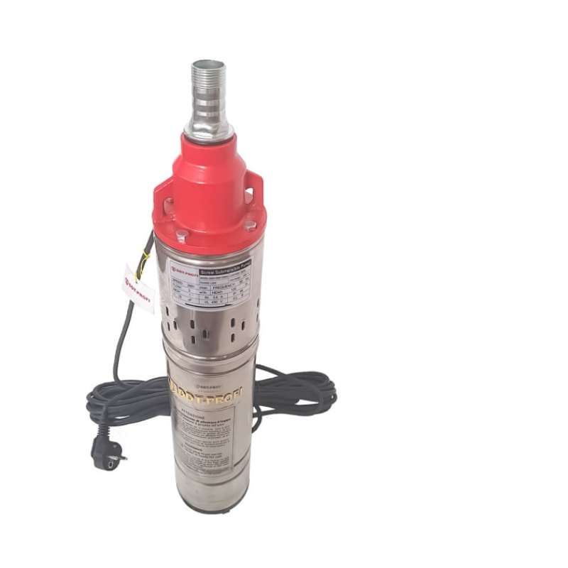 Pachet  Pompa submersibila, Bobinaj 100% cupru, DDT-PROFI, QGD120-1.2 , 1.2 kW, Inox + Fonta, 3 m³/h, 120 m + Prescontrol LS6