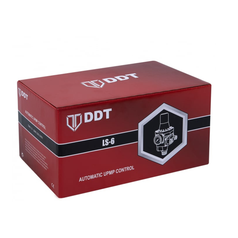 Pachet  Pompa submersibila, Bobinaj 100% cupru, DDT-PROFI, QGD120-1.2 , 1.2 kW, Inox + Fonta, 3 m³/h, 120 m + Prescontrol LS6