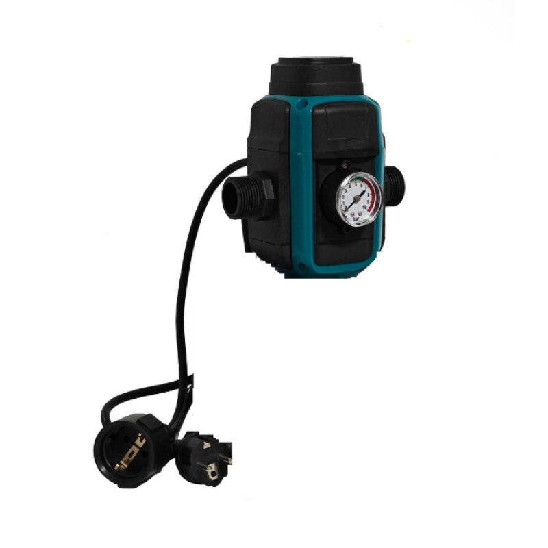 Pachet  Pompa submersibila de mare adancime, DDT, 4SDM3-16, 2200 W, 16 turbine, 10 m³/h Inox, 30 m cablu + Presostat electronic inteligent digital reglabil DDT