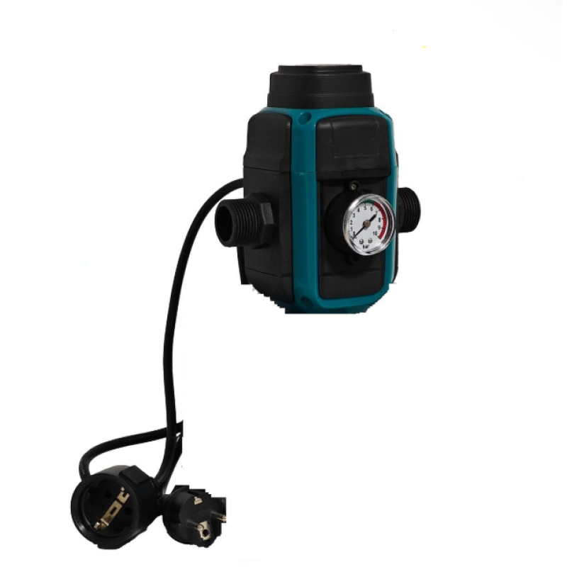 Pachet  Pompa submersibila de mare adancime, DDT, 4SDM3-20, 2500 W, 20 turbine, 12 m³/h Inox, 30 m cablu + Presostat electronic inteligent digital reglabil DDT