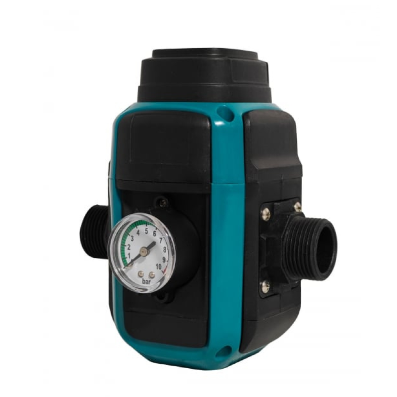 Pachet  Pompa submersibila de mare adancime, DDT, 4SDM3-20, 2500 W, 20 turbine, 12 m³/h Inox, 30 m cablu + Presostat electronic inteligent digital reglabil DDT