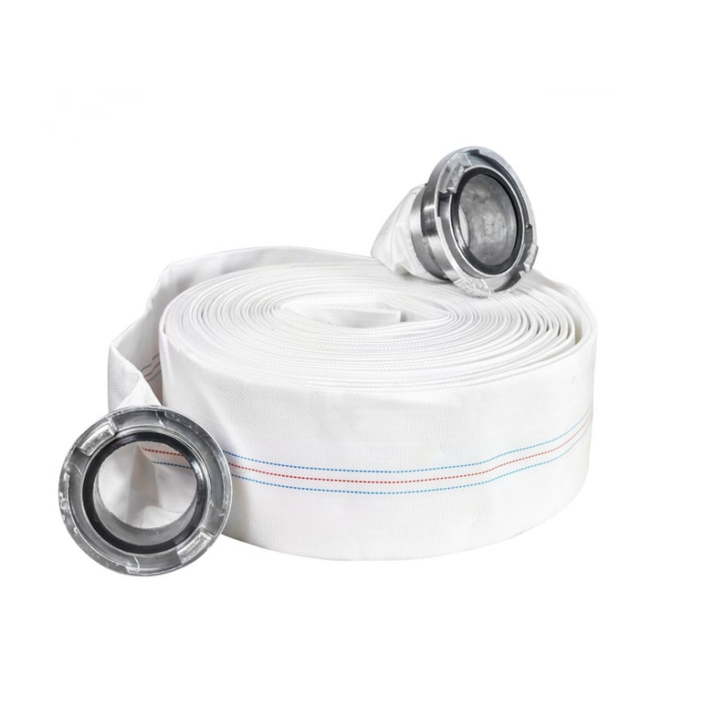 Pachet  Pompa submersibila apa murdara, cu plutitor, fara tocator, DDT, WQD10, 2200 W, 10 m³/h, 8 m + Furtunul de pompier 2'' 20 m, 8 bari, cu cuple + Furtun de pompier 2'' 20 m