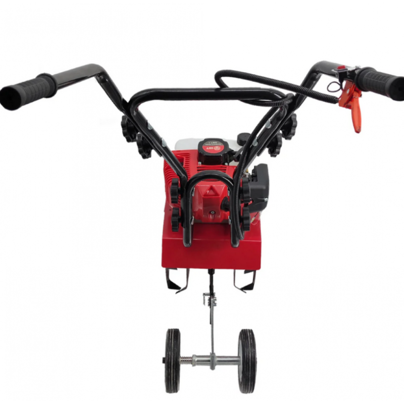 Cultivator / Motosapa pe benzina , motor 2 timpi , latime de lucru 25 cm , 52 cc , 4 cutite