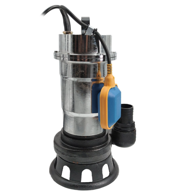 Pachet  Pompa pentru apa murdara DDT, cu plutitor si tocator , 3000 W , Adancime evacuare maxim 8 Metri, corp inox + Furtunul de pompier 2'' 20 m, 8 bari, cu cuple + Furtunul de pompier 2'' 20 m