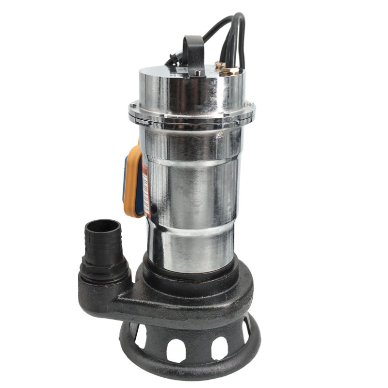 Pachet  Pompa pentru apa murdara DDT, cu plutitor si tocator , 3000 W , Adancime evacuare maxim 8 Metri, corp inox + Furtunul de pompier 2'' 20 m, 8 bari, cu cuple + Furtunul de pompier 2'' 20 m