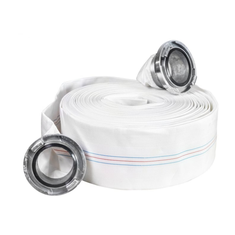 Pachet  Pompa pentru apa murdara DDT, cu plutitor si tocator , 3000 W , Adancime evacuare maxim 8 Metri, corp inox + Furtunul de pompier 2'' 20 m, 8 bari, cu cuple + Furtunul de pompier 2'' 20 m