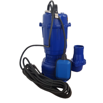 Pachet  Pompa apa murdara submersibila cu tocator si plutitor, DDT, WQCD, 2200 W, 8 m³/h + Furtunul de pompier 2'' 20 m, 8 bari, cu cuple