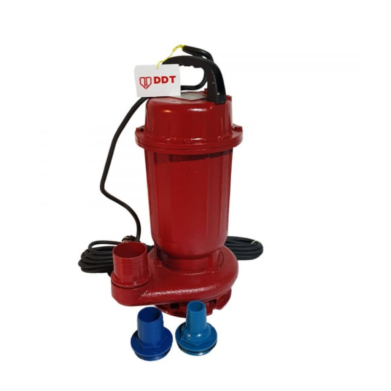 Pachet  Pompa submersibila apa murdara, DDT, WQD10, 1100 W+ Furtunul de pompier 2'' 20 m, 8 bari, cu cuple