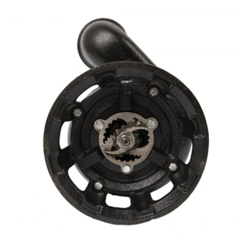 Pachet Pompa submersibila cu dublu tocator pentru apa murdara, DDT, V1500T, 1500W Inox + Furtunul de pompier 2'' 20 m, 8 bari, cu cuple