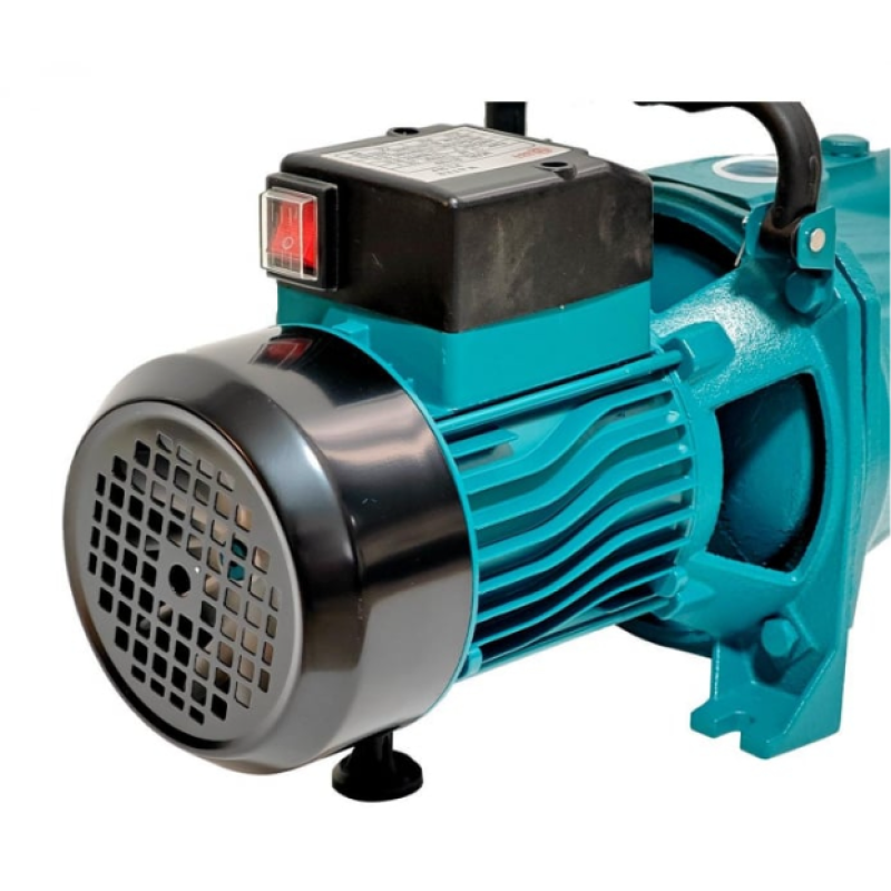 Pachet Pompa de suprafata JET100P, 1.5kW, apa curata, 60L/min, 50m, 1" cu buton pornire-oprire si bobinaj masiv cupru + Presostat electronic automat DDT LS1, 1.1kW, 10 bar