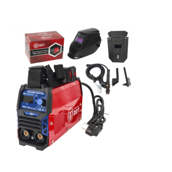 Pachet Aparat de sudura DDT PROFESSIONAL DDT-2002 , MMA 350A, afisaj electronic LCD, Invertor, tehnologie inalta + Masca Sudura Automata cu Reglaj si Cristale