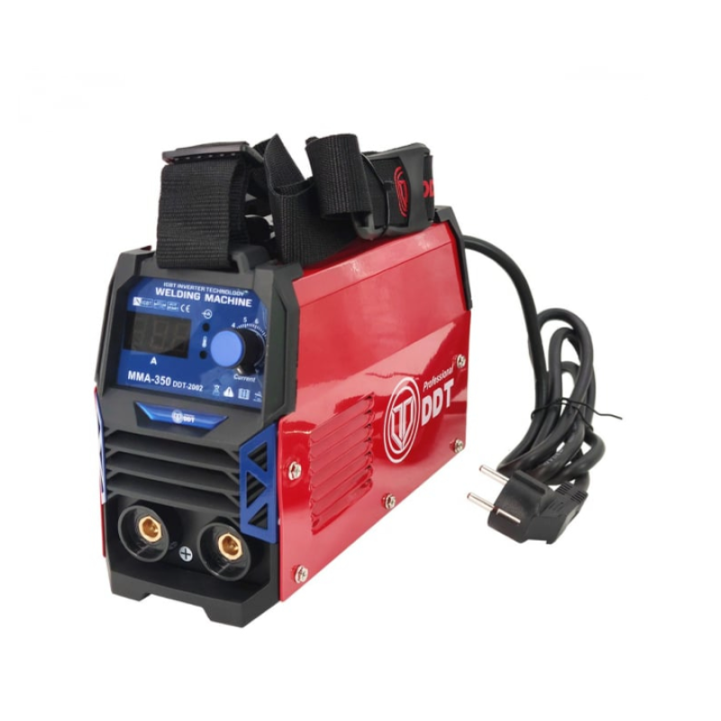 Pachet Aparat de sudura DDT PROFESSIONAL DDT-2002 , MMA 350A, afisaj electronic LCD, Invertor, tehnologie inalta + Masca Sudura Automata cu Reglaj si Cristale