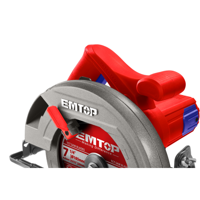 Pachet  Fierastrau circular electric 1400W, 185mm + Slefuitor electric cu vibratie, 240W, baza 110x100mm