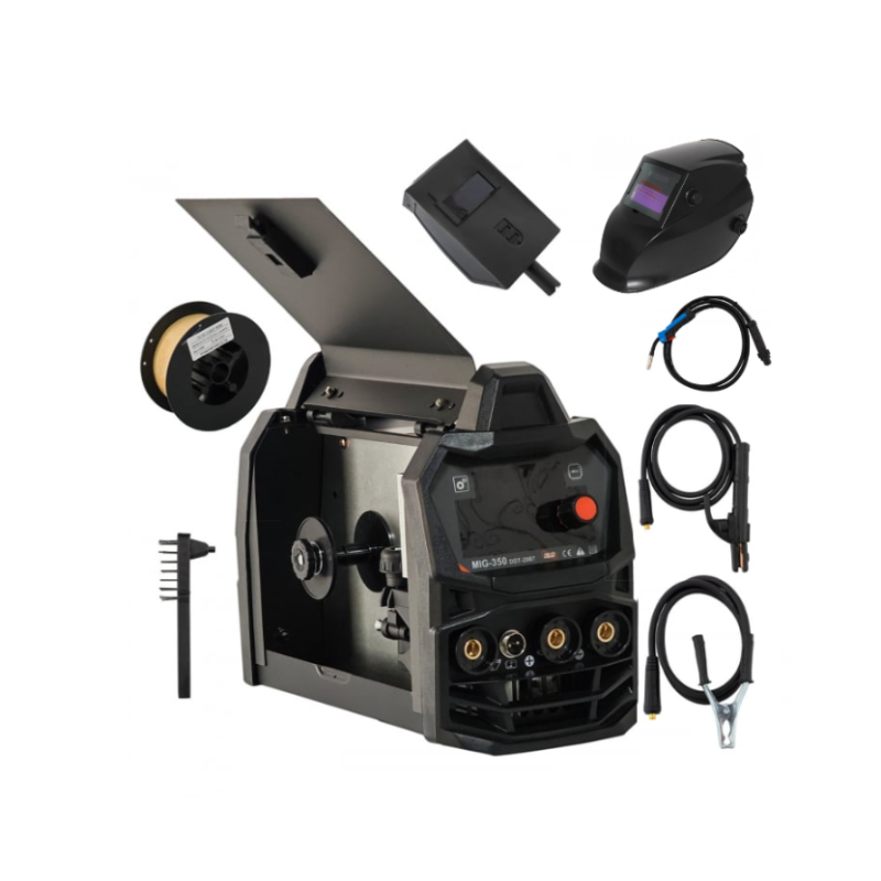 Pachet  Invertor/Aparat de sudura MIG/MMA DDT PROFESIONAL cu Electrozi si Sarma, 350A+Masca Sudura Automata cu Reglaj si Cristale