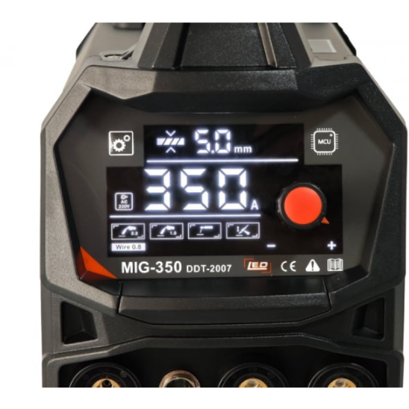 Pachet  Invertor/Aparat de sudura MIG/MMA DDT PROFESIONAL cu Electrozi si Sarma, 350A+Masca Sudura Automata cu Reglaj si Cristale