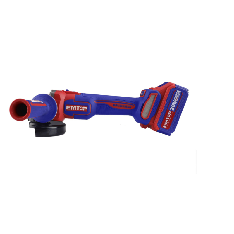 Pachet  Polizor unghiular, motor fara perii (brushless), 115mm, 10 discuri incluse + Ciocan rotopercutor + Masina de gaurit si insurubat + 2 acumulatori 4.0Ah