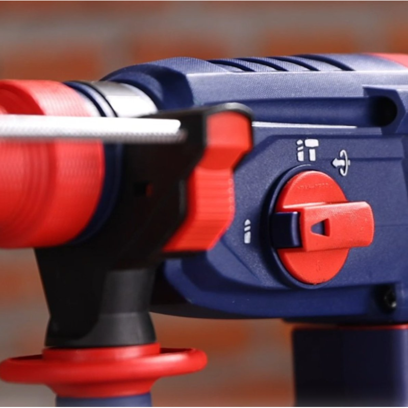 Pachet  Polizor unghiular, motor fara perii (brushless), 115mm, 10 discuri incluse + Ciocan rotopercutor + Masina de gaurit si insurubat + 2 acumulatori 4.0Ah