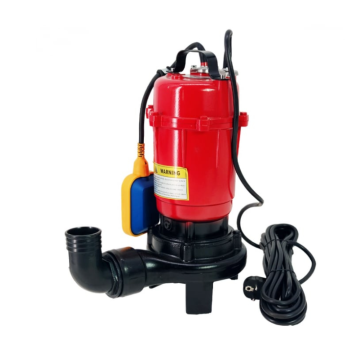 Pachet Pompa apa murdara (WC, fosa, hazna), cu Cutit Tocator si Plutitor, DDT, WQCD-2-3.0, 3000W + Furtunul de pompier 2'' 20 m, 8 bari, cu cuple