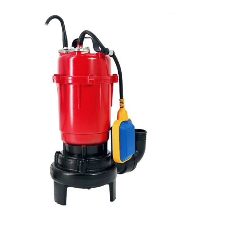 Pachet Pompa apa murdara (WC, fosa, hazna), cu Cutit Tocator si Plutitor, DDT, WQCD-2-3.0, 3000W + Furtunul de pompier 2'' 20 m, 8 bari, cu cuple