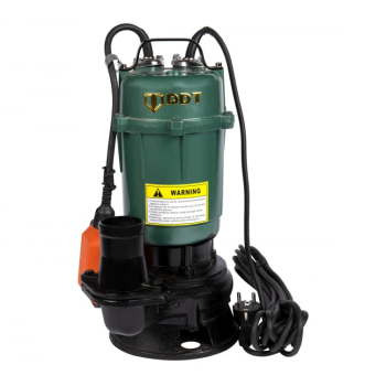 Pachet  Pompa submersibila apa murdara, cu plutitor, fara tocator, DDT, WQD10, 2200 W, 10 m³/h, 8 m + Furtunul de pompier 2'' 20 m, 8 bari, cu cuple