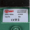 Pachet  Pompa submersibila apa murdara, cu plutitor, fara tocator, DDT, WQD10, 2200 W, 10 m³/h, 8 m + Furtunul de pompier 2'' 20 m, 8 bari, cu cuple
