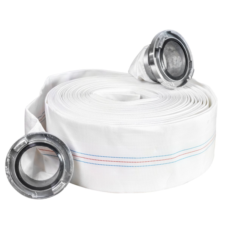 Pachet  Pompa submersibila apa murdara, cu plutitor, fara tocator, DDT, WQD10, 2200 W, 10 m³/h, 8 m + Furtunul de pompier 2'' 20 m, 8 bari, cu cuple