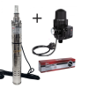 Pachet Pompa submersibila, DDT, 3QGD 0.75 kW, Inox, 75 mm diametru + Presostat electronic automat, DDT, LS-4