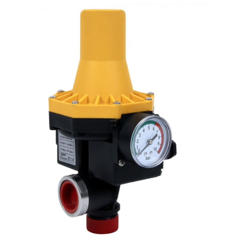 Pachet  Pompa submersibila, DDT, 3QJD-1.1, 1.1 kW, Inox, 75 mm diametru, 10 turbine + Prescontrol LS6 + supapa de sens si niplu