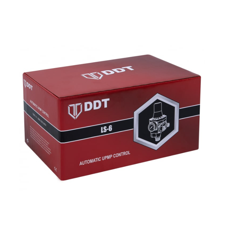 Pachet  Pompa submersibila, DDT, 3QJD-1.1, 1.1 kW, Inox, 75 mm diametru, 10 turbine + Prescontrol LS6 + supapa de sens si niplu