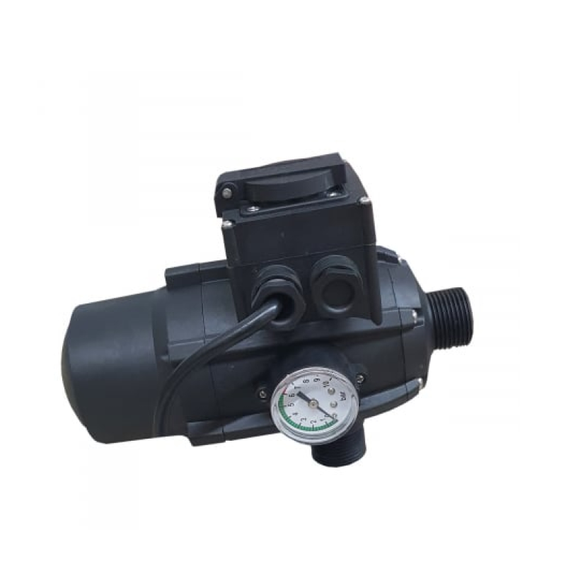 Pachet  Pompa submersibila de mare adancime, DDT, 4SDM3-20, 2500 W, 20 turbine, 12 m³/h Inox, 30 m cablu + Presostat electronic automat DDT, LS-4