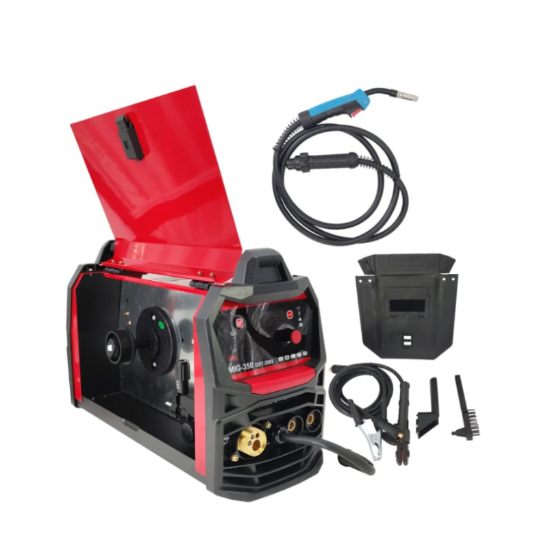 Pachet  Invertor/Aparat de sudura, DDT-2005, cu rola sarma si electrod/gaz, MIG/MMA DDT PROFESSIONAL, 350, Sarma de sudura + Masca de sudura cu cristale