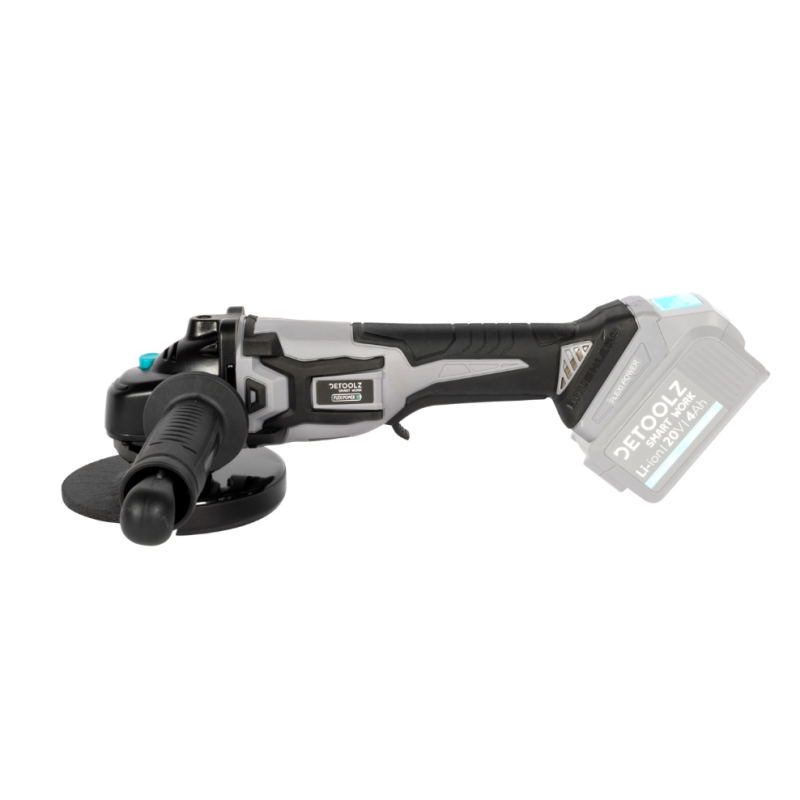 Polizor unghiular Detoolz 20V, diametru disc Ø125, motor fara perii