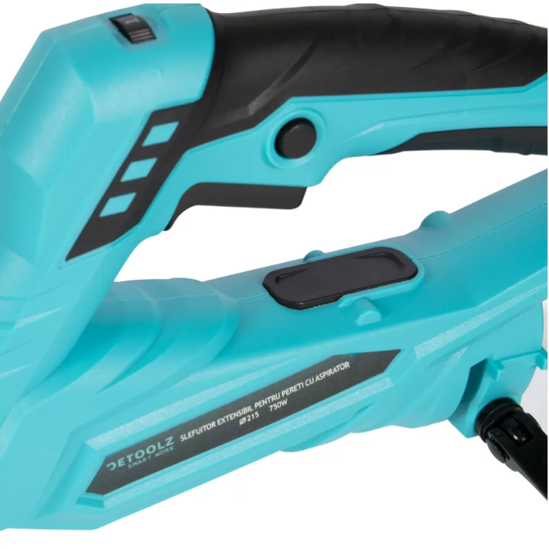 Slefuitor pentru perete extensibil cu aspirator Ø215 750W