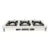 Mini aragaz portabil, Detoolz, 8.4kW, 3 ochiuri, Piezo