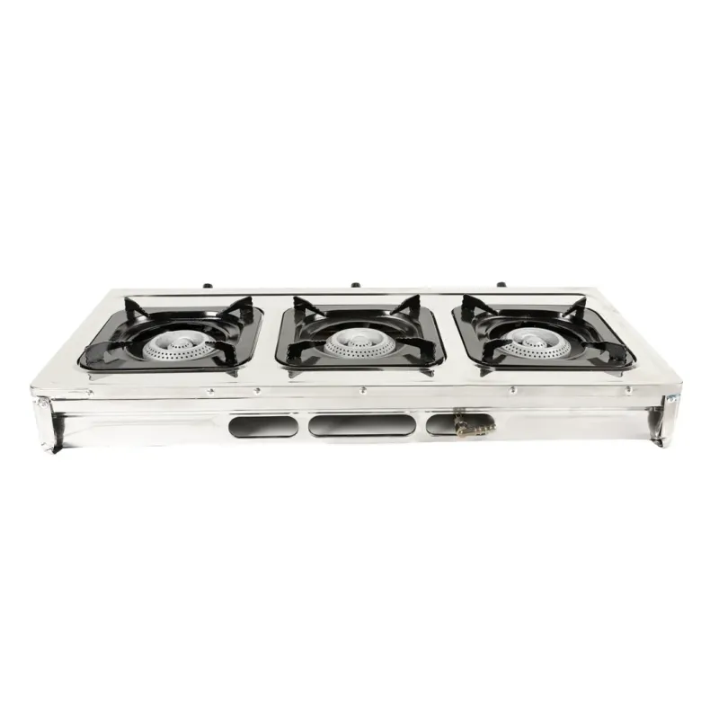 Mini aragaz portabil, Detoolz, 8.4kW, 3 ochiuri, Piezo