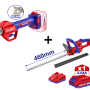 Pachet  Foarfeca electrica pentru vie + Trimmer gard viu + 1 acumulator cu incarcator
