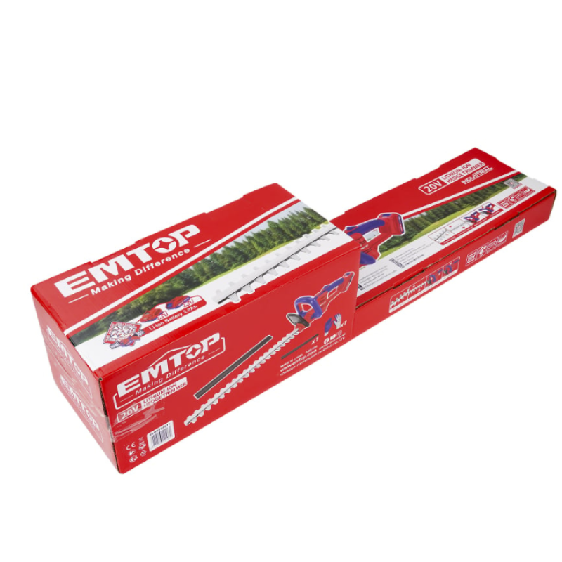 Pachet  Foarfeca electrica pentru vie + Trimmer gard viu + 1 acumulator cu incarcator