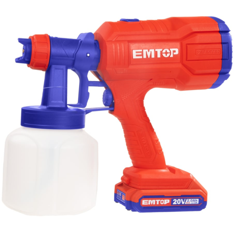 Pachet  Instrument multifunctional, 6 viteze, 8 accesorii + Pistol de vopsit cu 800ml + 2 Acumulatori cu incarcator