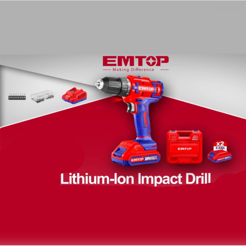 Pachet  Fierastrau circular, unghi taiere reglabil, 185mm + Masina de gaurit si insurubat + 2 acumulatori 2.0AH + incarcator