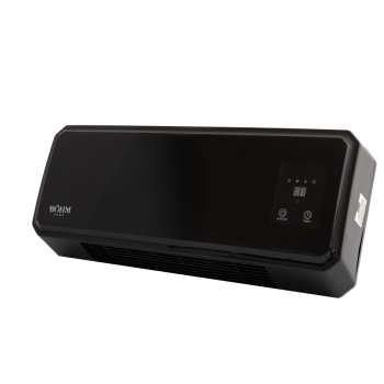 Aeroterma de perete cu display si telecomanda BOHM BH2000BL, 20–25 m², 1000W-2000W