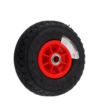 Roata 300-4 pneumatica cu janta plastic ELEFANT AX 20 MM