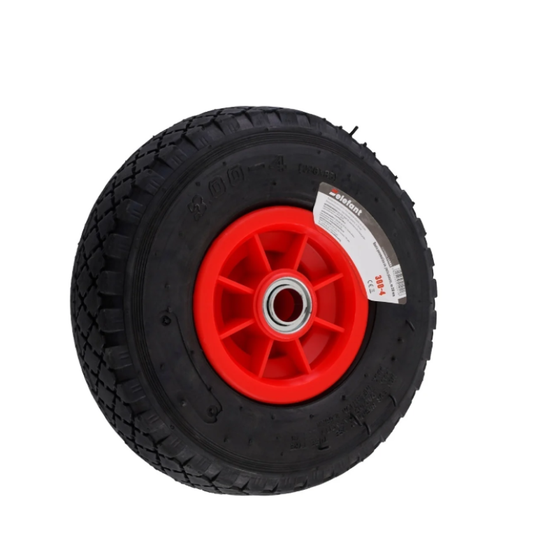Roata 300-4 pneumatica cu janta plastic ELEFANT AX 20 MM