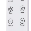 Aeroterma de perete cu display si telecomanda BOHM BH2000BL, 20–25 m², 1000W-2000W