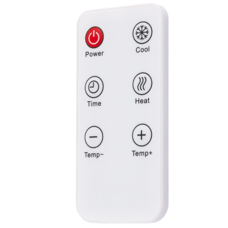 Aeroterma de perete cu display si telecomanda BOHM BH2000BL, 20–25 m², 1000W-2000W