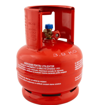 Butelie camping din metal cu talpa si guler de protectie pentru conector 5L ELEFANT